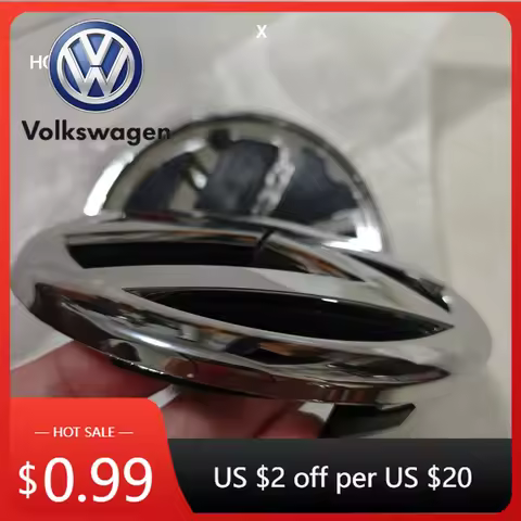 2026 Hot VOLKSWAGEN 135mm 110mm Car Front Grill Badge Rear Trunk Emblem Lid Logo Car Styling For Gol