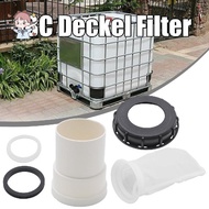 IBC Tank Accessories, 163mm Plastic Lid with Filter Screen, IBC Tank Top Cover, IBC Tank Filter