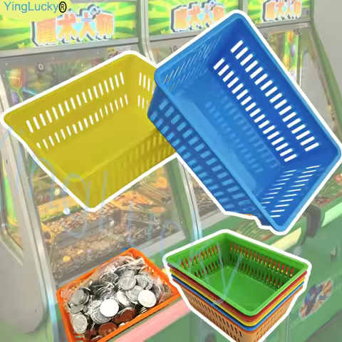 NEW Arcade Game Token Storage Basket Arcade Coin Game Token Storage Basket Coin-Operated Game Entert