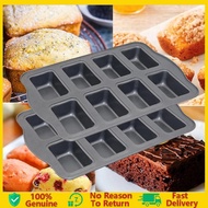 8 Cavity Mini Loaf Pan Non-stick Bread Pan Carbon Steel Brownie Pan Versatile Small Bread Loaf Pan