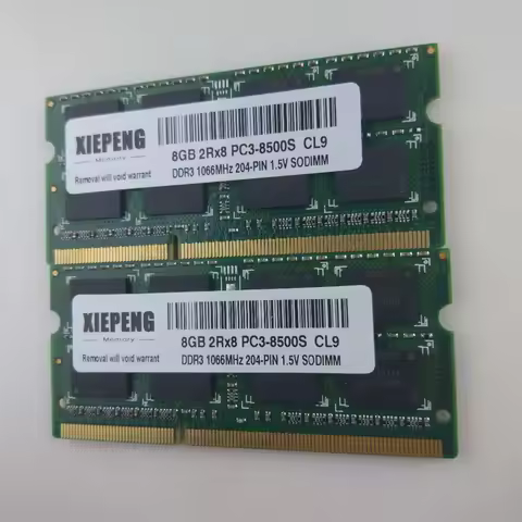 Laptop 16GB 2Rx8 PC3L-12800S 8GB DDR3 1333MHz PC3 10600 RAM 4GB PC3-8500S 1066MHz Notebook Memory Su