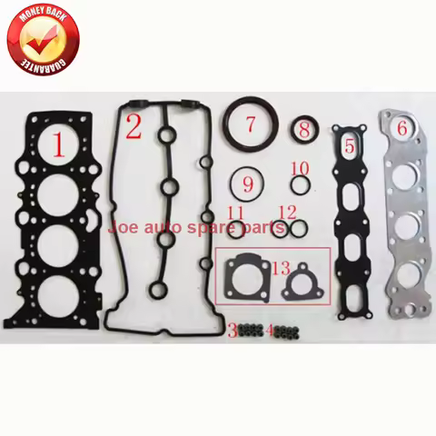 M16A M13A Engine Full gasket SET kit for Chevrolet CRUZE MW SUZUKI JIMNY FJ GRAND VITARA LIANA 1.3L 