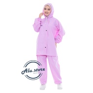 RAINCOAT! JAS HUJAN TEBAL DAN KUAT SETELAN DEWASA PRIA WANITA ORIGINAL By AKULA The Best Quality