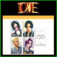 BH2 4PCS/Set XLOV WUMUTI LOMO Card RUI 2nd SINGLE ALBUM I ONE Postcards Collection Stars Peripheral 