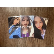 UNGU Photocard pc new jeans haerin Sogan ube jersey Purple official