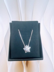 (尖沙咀門市💖) Chanel 17b star necklace grey 星星頸鏈