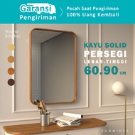 Square Mirror 60x90 cm | SOLID Wood Frame