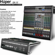 NEW! Mixer Audio Huper QX12 / Huper QX 12 / Huper QX-12 Original 12