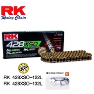 RK XSO XW-RING 428H 122L 132L RANTAI GOLD CHAIN DIRECT IMPORT JAPAN RANTAI CHAIN NINJA 250 300 CBR 2