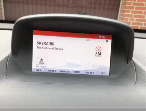 Original 7-inch LA070WV1-TD02 LA070WV1 TD 02 LCD Display Navigation Suitable For Opel Astra J Meriva