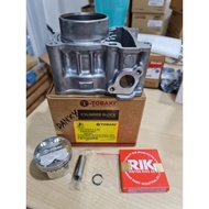 FZ150/LC135 BLOCK Set TOBAKI Piston 57mm Dome