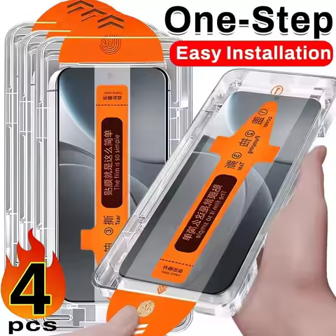 1-4Pcs Easy Install HD Screen Protector For Samsung A56 5G A16 A57 A17 A37 A26 A55 S26 Ultra S25 FE 
