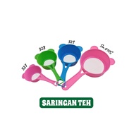 PLASTIC HANDLE STRAINER PLASTIC TEA AND COFFEE STRAINER/