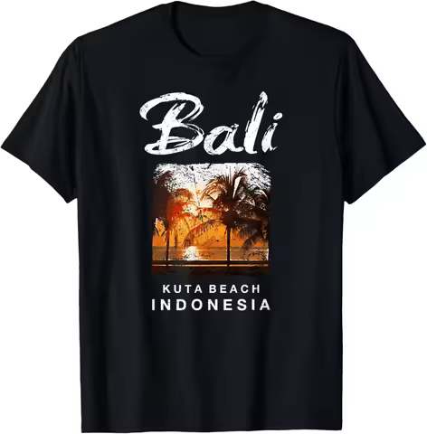 BALI Indonesia Kuta Beach Vintage T-Shirt