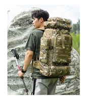 80L Oxford Cloth Hiking Backpack - Men's Mountaineering and Camping Bag
