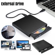 屯京 - 黑色 USB2.0通用款外置CD-RW刻錄機 免驅動DVD/CD播放器 (平行進口)