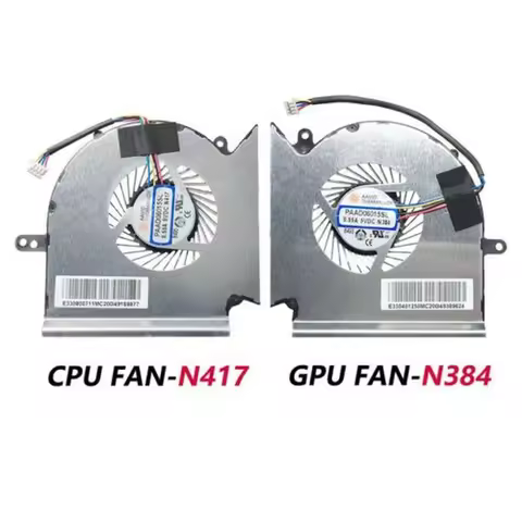 Laptop CPU GPU Cooling Cooler Fan for MSI MS-16P7 GL63 GE63 GP63 GV63 GL73 GP73 GE63VR GE73VR MS-16P