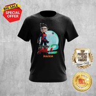 EJEN ALI THE MOVIE 2 WITH IRIS AND GADJET DESIGN 5 CAN ADD ON NAME TSHIRT ROUND NECK FOR ALL