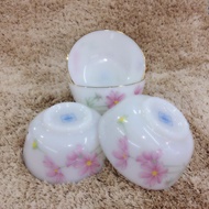 (Bao bù đổ vỡ) Set 3 -5 - 10 Chén cơm / Bát cơm thuỷ tinh Usa Home set.