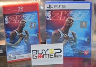 (全新送2份特典) PS5/ Switch 2 NBA 2K27 NBA2K27 NBA 美式勁爆籃球 2027 (中文/ 英文/ 日文)