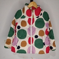 Puffer JACKET ULTRALIGHT PRINT DESIGN BY MARIMEKKO UNIQLO KIDS (ORIGINAL)