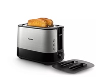 Philips Toaster เครื่องปิ้งขนมปัง รุ่นHD2638/90 รุ่นพิเศษปิ้งได้ทั้งแผ่นหนาและแผ่นบาง รับประกันศูนย์