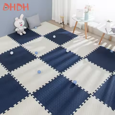 Split Joint EVA Foam Baby Crawling Mat 30x30CM Thick 1cm 2 5cm Interlocking Puzzle Floor Tiles for K