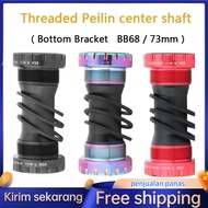 M68 BB BSA Bottom Bracket BB HT2 Bottom Bracket Bicycle Hollowtech 2 BB HT 2 Bicycle BSA 68-73 Lonce