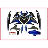 100% ORIGINAL Y15 Y15Z Y152R V2 COVERSET COVER SET BODY SET BIRU STORM BLUE BLACK VPBMC5 WITH STRIPE