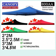 【L】Canvas only 10'x 10'Reef 80cm Express Night market canopy Top Canvas only canopy Fabric khemah Ni