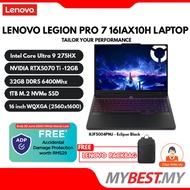 [🎁FREE 1Y ADP] LENOVO Legion Pro 7 AI 83F5004PMJ Gaming Laptop ( Core Ultra 9 275HX / 32GB / 1TB SSD