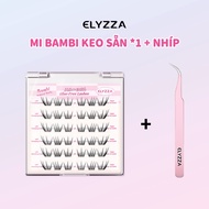 Mi Giả Có Sẵn Keo Anime Crush ELYZZA Mi Cụm Không Cần Keo Sợi Mi Tự Nhiên&Dễ Dùng Nối Mi Mềm Mại