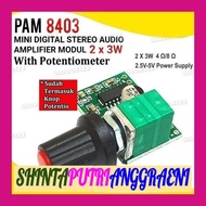DW1 Kit Amplifier PAM8403 AU-03 Mini Stereo Audio 2x3W 5V 2Ch 3W