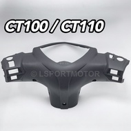 MODENA CT110/CT100 HANDLE METER COVER (MATTE BLACK) 59441-512-0018 INNER UPPER CT 100 110