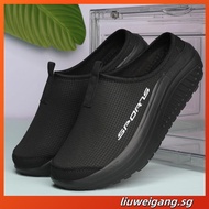 size35-43 lightweight Women Slip on shoes wedge Half shoes Causal shoes for women 42/43