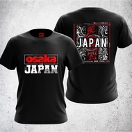 T shirt osaka japan baju osaka japan tshirt cotton lengan pendek baju lelaki dan perempuan %1028-*