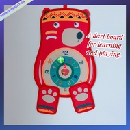 Children's puzzle toys cartoon dart board pasting fun sports toys while learning and playing dart bo
