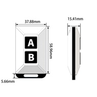 4 Charging Remote Control Remote Control Switch RF Radio Frequency Transmitter Learning Code 00m Rem