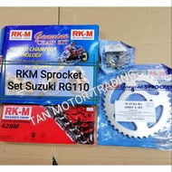 RKM Sprocket Set Suzuki RG110