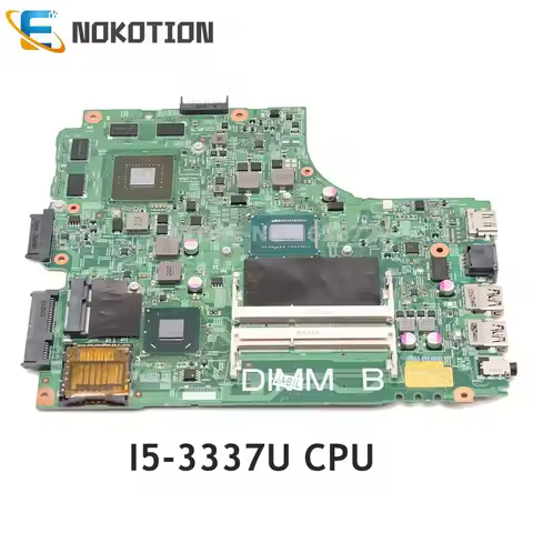 For Dell inspiron 3421 5421 Laptop Motherboard I5-3337U CPU GT730M 2g GPU DNE40-CR MB 5J8Y4 CN-01FK6