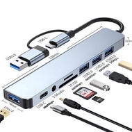 [全新] Type-C USB 3.0 多功能擴展塢 2口Hub | Type-C to USB 3.0 Dual Port Hub Adapter Card Reader