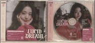 IVE Lucid Dream 通常盤 個人盤 淨專對裝(一對兩隻，不包專卡應募卷)                                                         Y