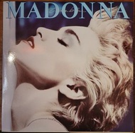 Madonna True Blue Vinyl Record LP 1986 ( Clear Vinyl + Poster + Lyrics )
