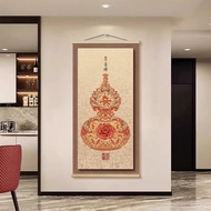 Fu Character Entrance Decorative Painting New Chinese Style Entrance Housekeeping Positive Door Corr