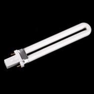 Nail Art 9Watt UV Gel Dryer White Light Lamp Tube Bulb