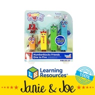 Numberblocks Friends One to Five Figure Set by hand2mind- Age 3+ Numbers Counts Set 5 Pieces Durable