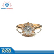 cincin emas cincin single (375)