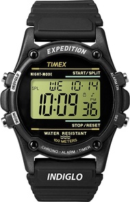 Timex Men's T5K463 Expedition Atlantis 40mm Black Resin Strap Watch