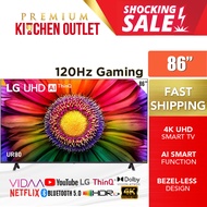 LG 86" UR80 Series 4K HDR Smart UHD TV with AI ThinQ® Ultra Surround AI ThinQ Ultra Surround Netflix