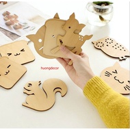 Animal coasters A495